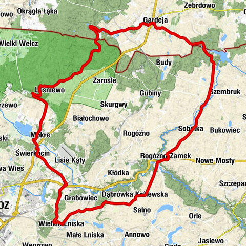 Grudziądz Owczarki - Świerkocin - Kaplica przedpogrzebowa - Kościół pw. Świętego Jakuba Apostoła