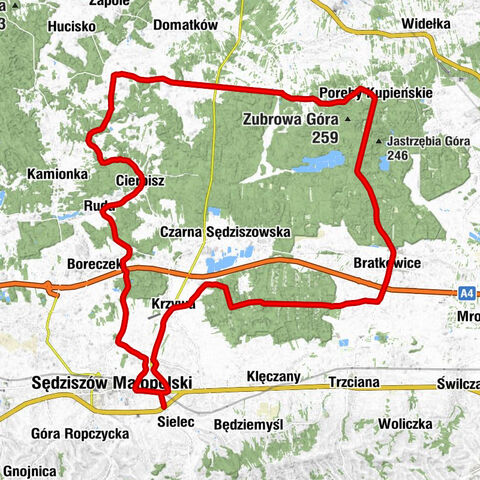 Przedmieście Sędziszowskie - Sędziszów Małopolski - Kościół pw. św. Jana Chrzciciela - Krzywa