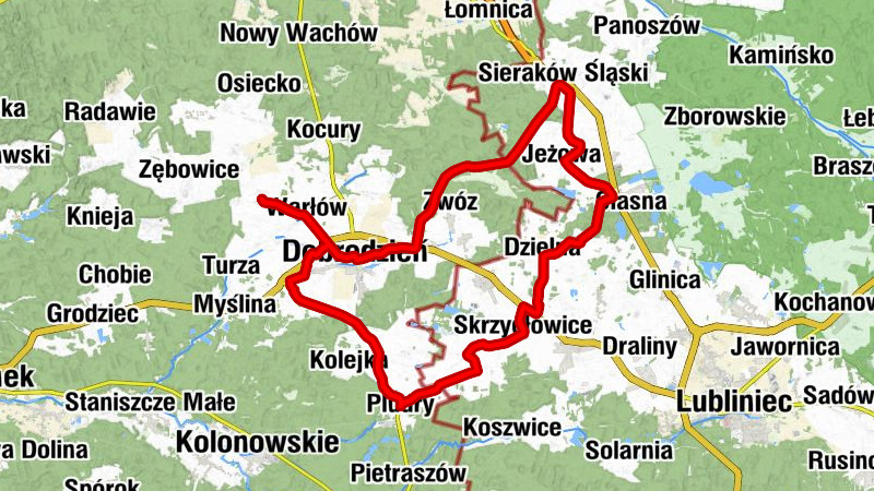 Szemrowice - Kościół parafialny pw. Nawiedzenia Najświętszej Maryi Panny - Kościół parafialny pw. św. Jadwigi - Kościół pw. św. Antoniego