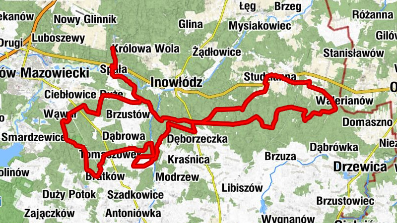 Spała - Ołtarz Polowy AK - Borki