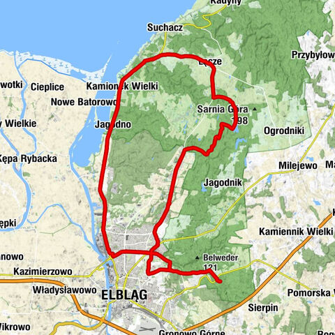 Elbląg - Góra Chrobrego - Kościół pw. Świętego Józefa Robotnika - Kościół parafialny pw. Najświętszego Serca Jezusowego
