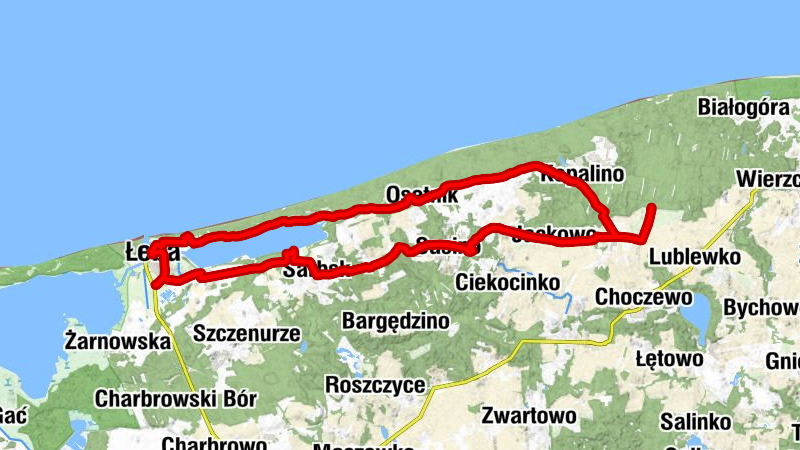 Osieki Lęborskie - Kościół pw. Najświętszej Maryi Panny Gwiazdy Morza - Szlacheckie Gniazdo - Łeba