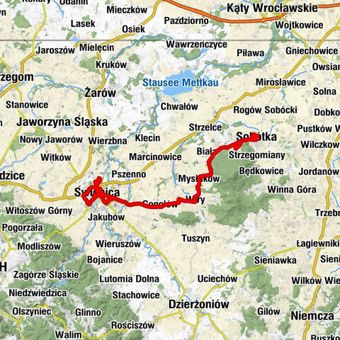 Sobótka - Kościół pw. św. Katarzyny Dziewicy i Męczennicy - Kościół pw. świętego Michała Archanioła - Wiśniowa