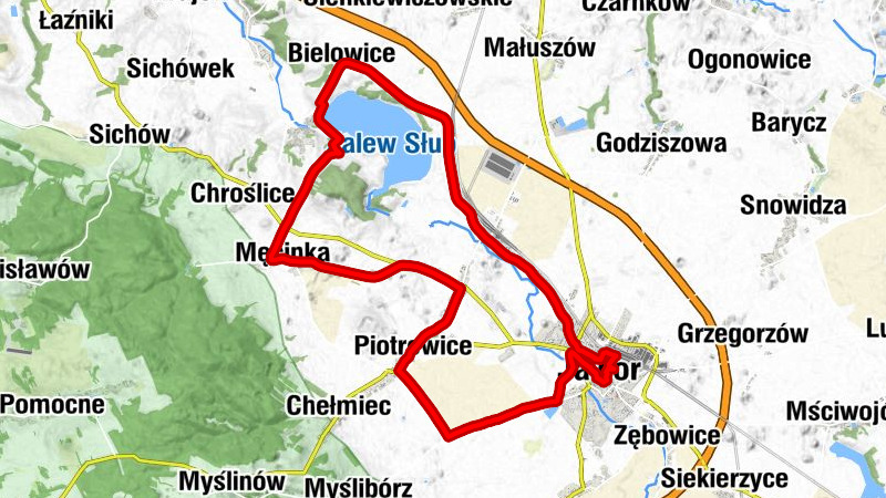 Jawor - Kościół pw. Świętego Brata Alberta - Kościół pw. Świętego Andrzeja Apostoła - Kościół pw. Świętej Barbary