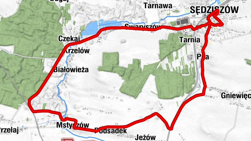 Sędziszów - Kościół pw. Wniebowzięcia Najświętszej Marii Panny w Mstyczowie - Kaplica - Kościół pw. Świętego Brata Alberta Chmielowskiego w Sędziszowie