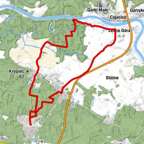Osiedle Kolorowe - Kościół pw. Chrystusa Dobrego Pasterza - Zawada - Kościół pw. Narodzenia NMP