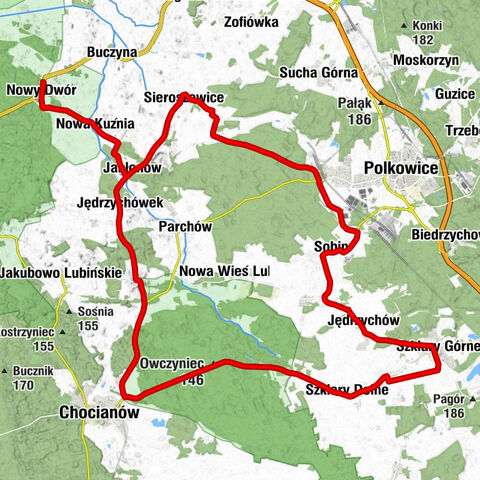 Nowy Dwór - Kościół pw. Świętego Bartłomieja Apostoła - Kościół pw. Świętych Apostołów Piotra i Pawła - Owczyniec