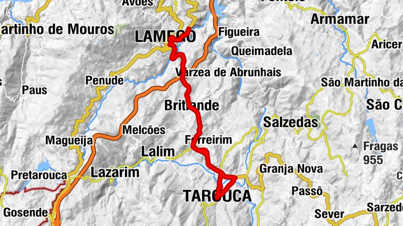 Tarouca - Capela do Mártir São Sebastião - Solar - Igreja do Desterro