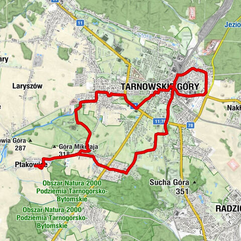 Ptakowice - Kościół pw. Świętych Apostołów Piotra i Pawła - Kościół pw. św. Anny - Kościół świętego Marcina