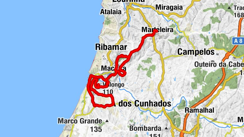 Marteleira - Casais do Araújo - Pregança do Mar - Valongo