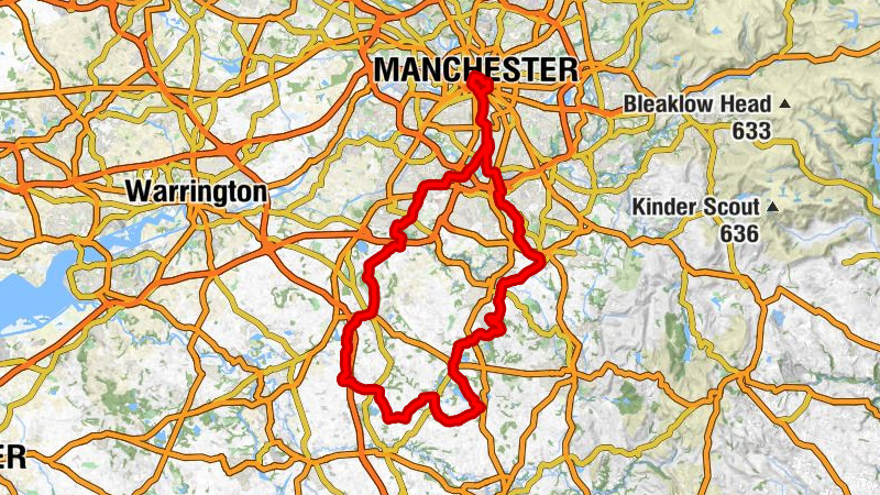 Manchester Piccadilly - St. Mary & Apostles Church - Alderley Edge - St. Luke's Church, Goostrey