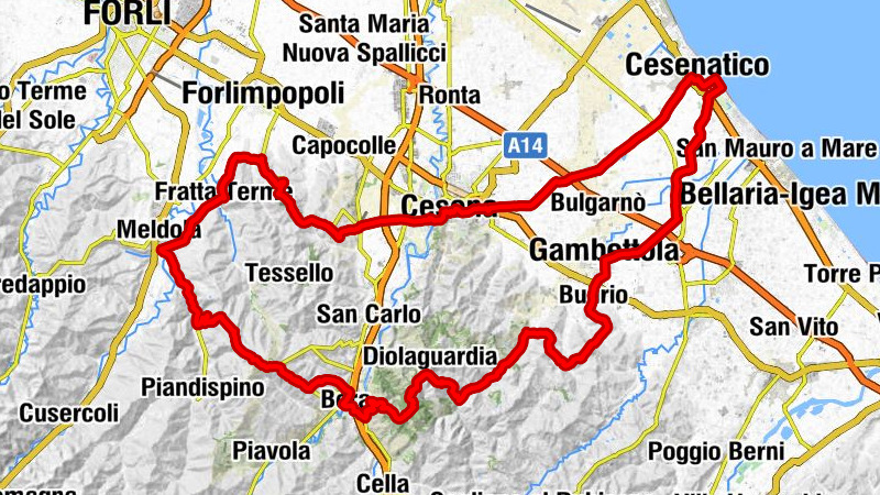 Cesena - San Domenico - Chiesa di San Rocco - Monte Cavallo