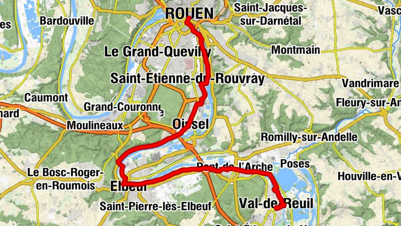 Val-de-Reuil - Chapelle Saint-Pierre-des-Damps - Église Notre-Dame - Rouen