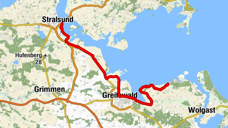 Stralsund - Greifswald - Heilig-Kreuz-Kirche - Lubmin