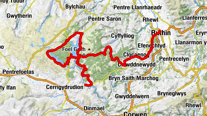 Ruthin - The Star Bistro - St Foddhyd - Llanfihangel Glyn Myfyr