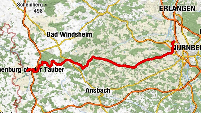 Rothenburg ob der Tauber - St. Martin - St. Jakob - Evangelisch-methodistische Kirche