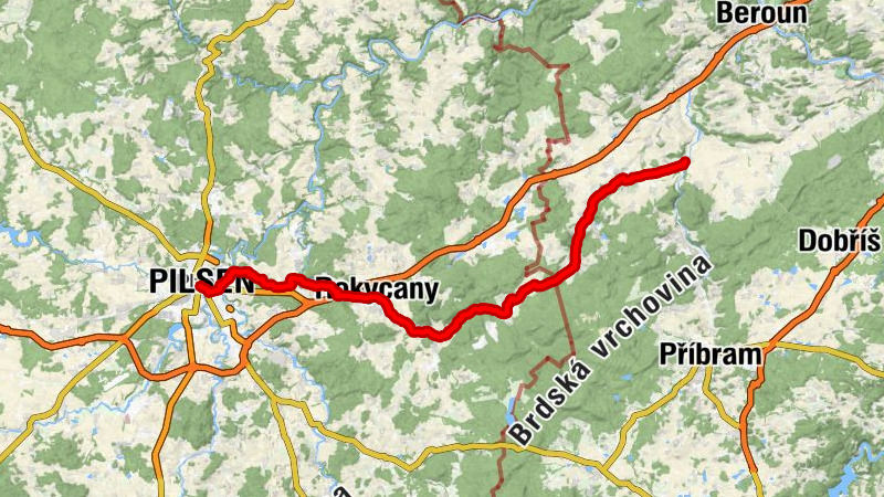 Plzeň - Sport Kemp Ejpovice - svatý Vavřinec - Lochovice