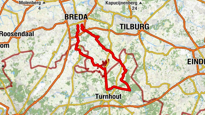 Breda - Sint-Bernarduskerk - Laurentiuskerk - Ginneken