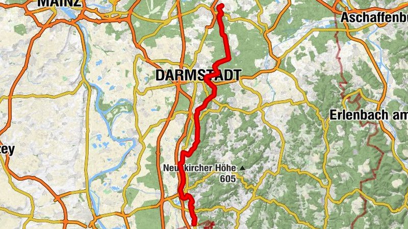 Dreieichenhain - Darmstadt - Maria Hilf - Im Ilwes