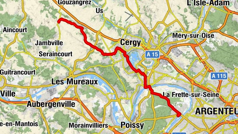 Avernes - Église Saint-Médard - Chapelle de la Paix - Maisons-Laffitte