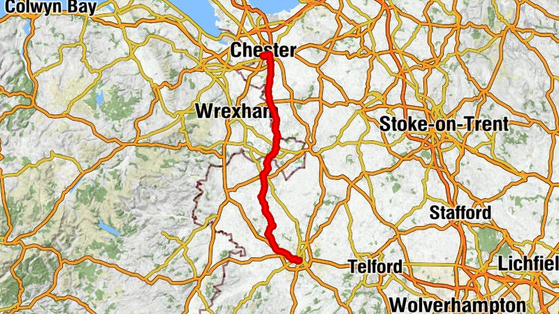 Shrewsbury - All Saints, Baschurch - St. John's - Chester