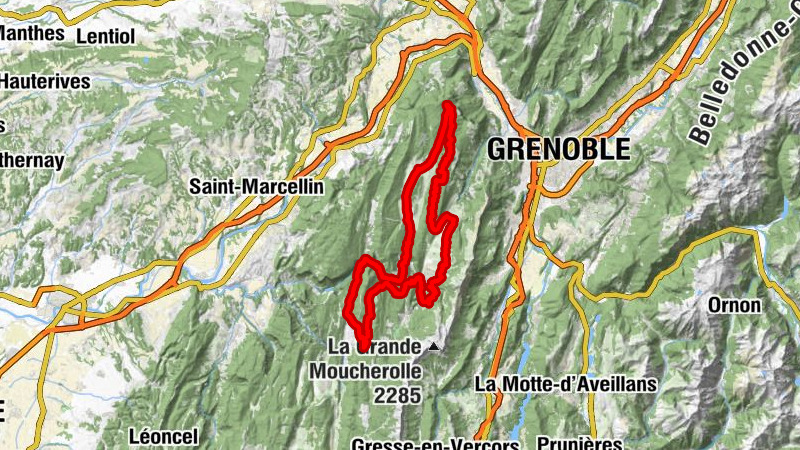 Autrans - Église Saint-Julien - Col d'Herbouilly - Refuge des Feneys