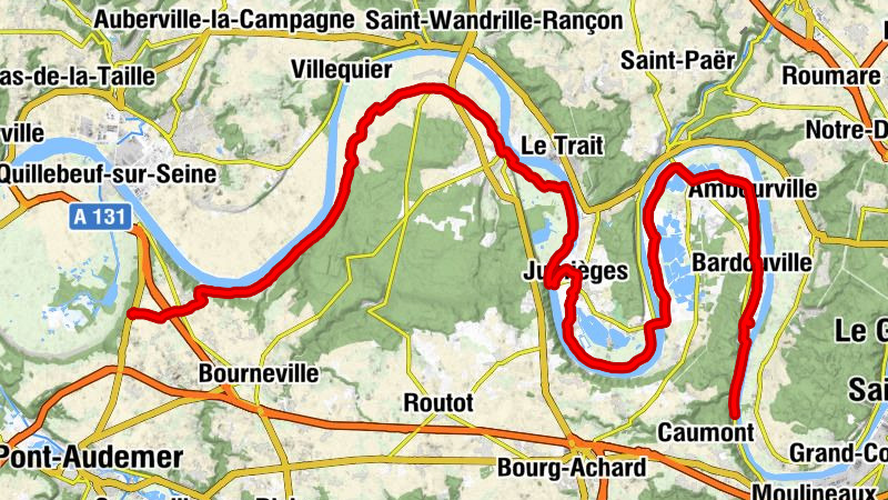 Bardouville - Église Saint-Martin - Église Sainte-Opportune - Auberge de la Grand Mare