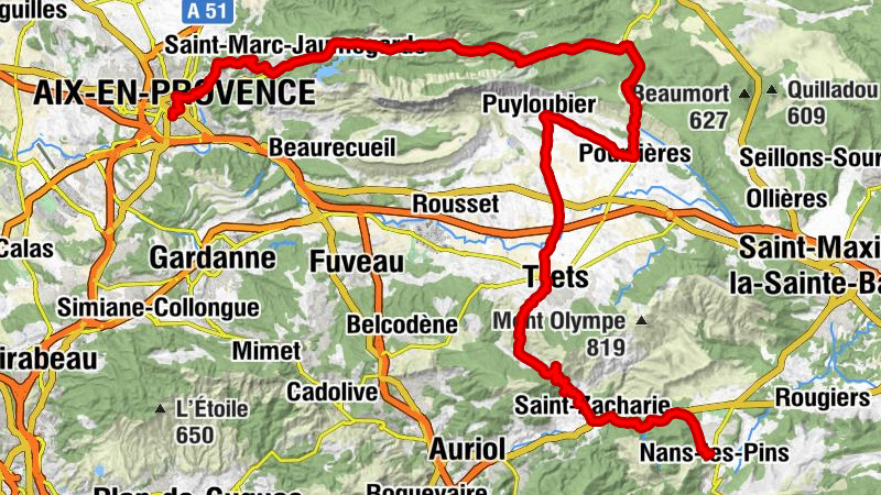 Nans-les-Pins - Église Saint-Jean-Baptiste - Église Saint-Trophime - Aix-en-Provence