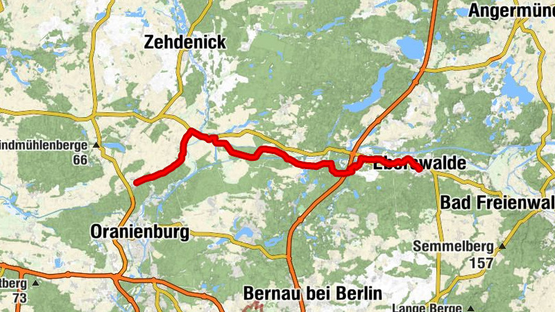 Nassenheide - Stadtpfarrkirche Liebenwalde - Evangelische Gemeinde Finowfurt - Eberswalde Hauptbahnhof