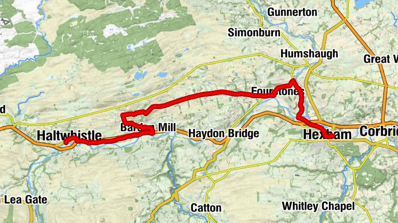 Haltwhistle - All Hallows Henshaw - St Peter - Hexham