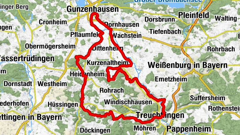 St. Lambertus - Hagbuck - St. Gangolf - Treuchtlingen