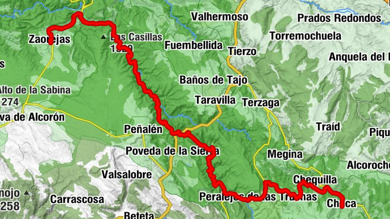 Checa - Chequilla - Sima de las Grobias - Zaorejas