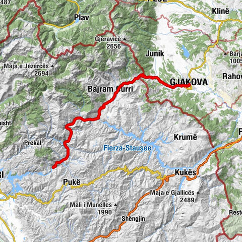 Palaj-Gushta - Kisha e Shën Gjonit - Qafa e Morinës - Xhamia e Haxhi Ymerit