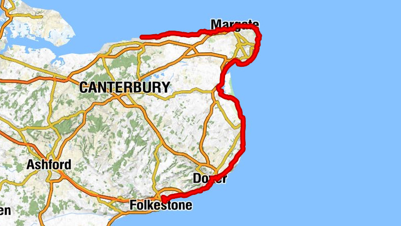 Herne Bay - The Waves - St. Margaret of Antioch - Folkestone Baptist Church