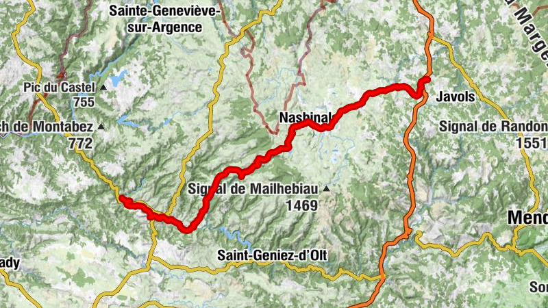 Aumont-Aubrac - Église Sainte-Marie - Église Notre-Dame-des-Pauvres - Estaing