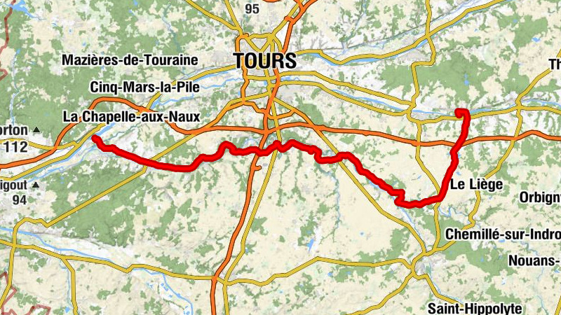 Bréhémont - Église Saint-Martin - Église Sainte-Luce - Parc de Chenonceaux