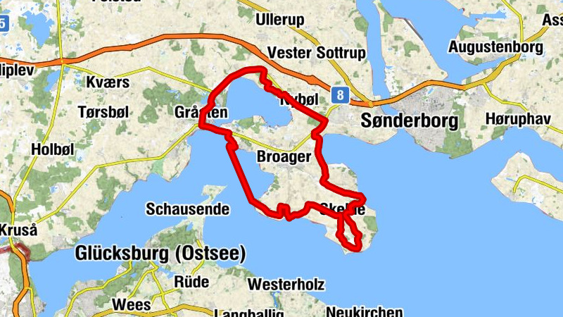 Gråsten - Alnor - Egernsund