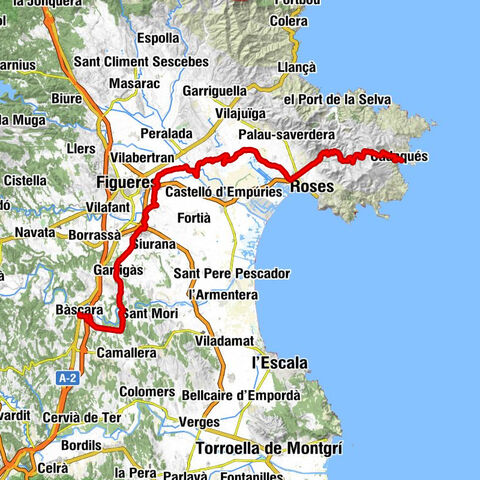 Cadaqués - Església de Sant Martí - Esglèsia Sant Vicenç - Bàscara