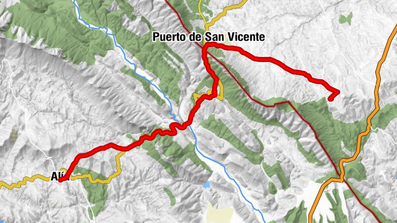 Alía - Puerto de San Vicente