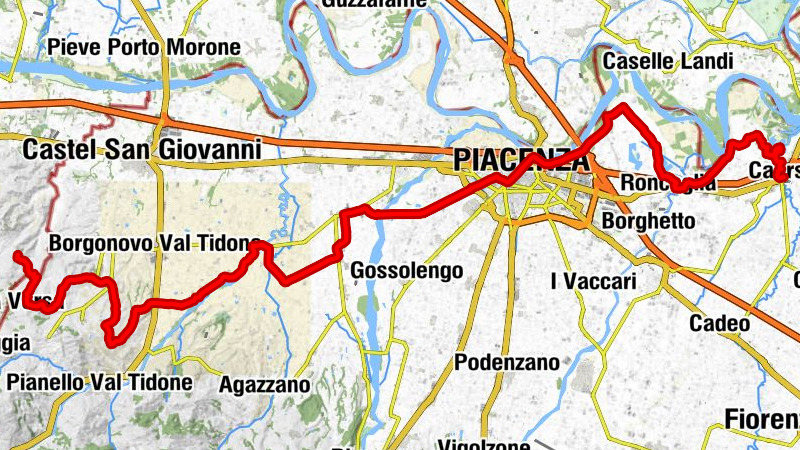 Caorso - Osteria Lo Spuntino - Chiesa Sant'Ilario - Chiesa della Natività di Maria Vergine