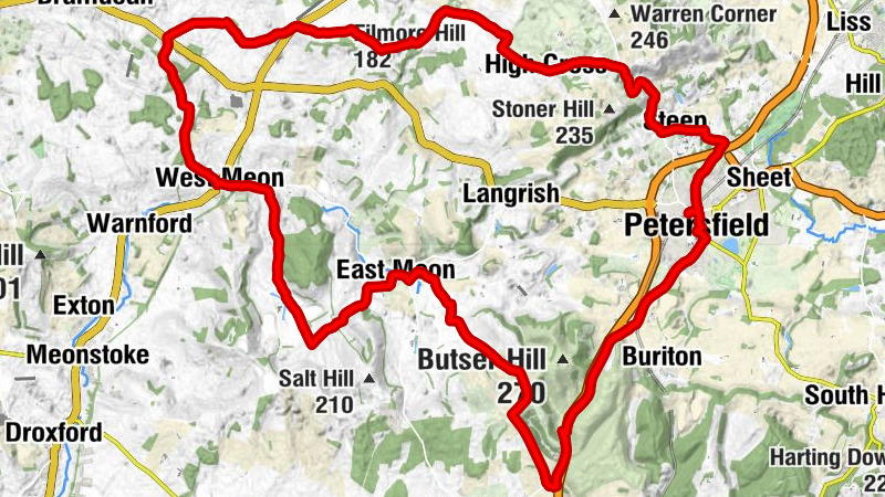 Petersfield - Holy Trinity - Filmore Hill - Saint Peter's