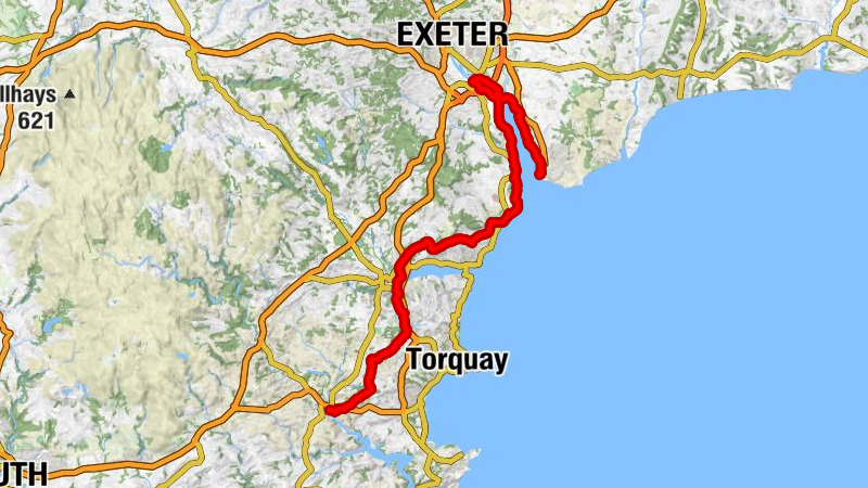 Exmouth - Powderham Church - St John's Church - Totnes