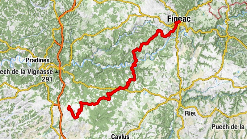 Figeac - Le Château - Église Notre-Dame-de-l'Assomption - Lalbenque