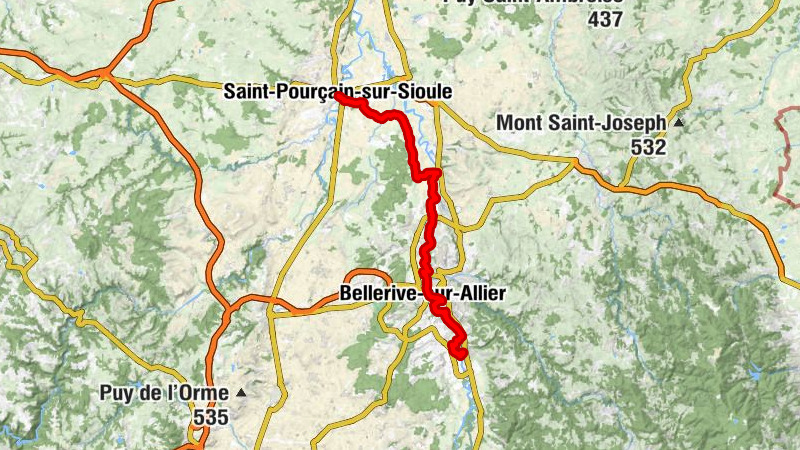 Saint-Pourçain-sur-Sioule - Église Saint-Martin - Église Sainte-Bernadette - Saint-Yorre