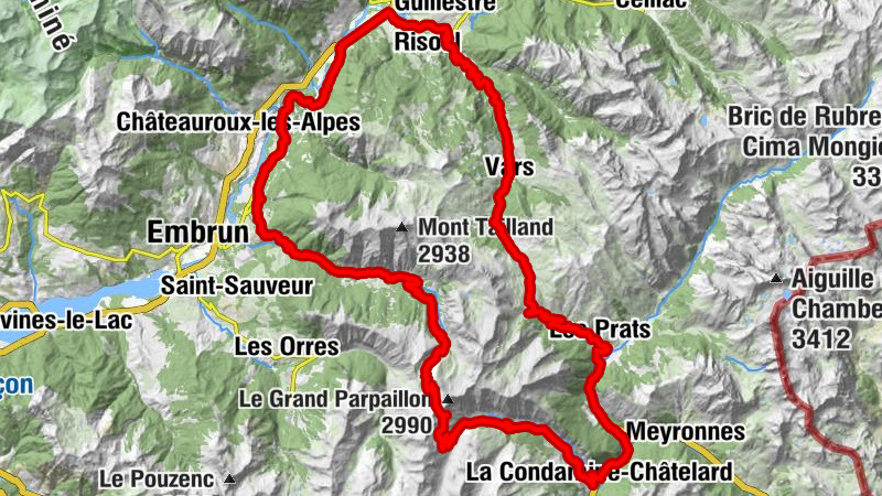 L'Igloo - Chapelle Sainte-Marie-Madeleine - Le Belvédère de Sainte-Anne - Col du Parpaillon