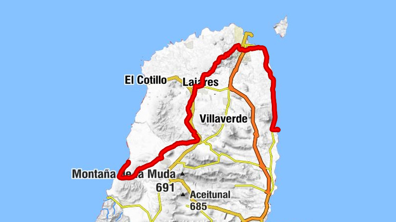 La Oliva - Lajares - Restaurant 722° - Fuerte Vida
