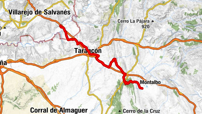 Fuentidueña de Tajo - Bar Mesón Plaza - Ermita de San Roque - El Hito