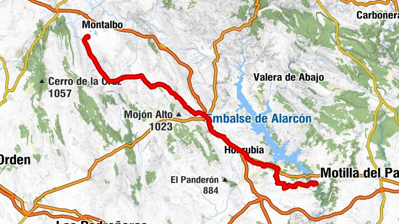 El Hito - Ermita de Nuestra Señora de Fuentes - Villar de Cañas - Alarcón