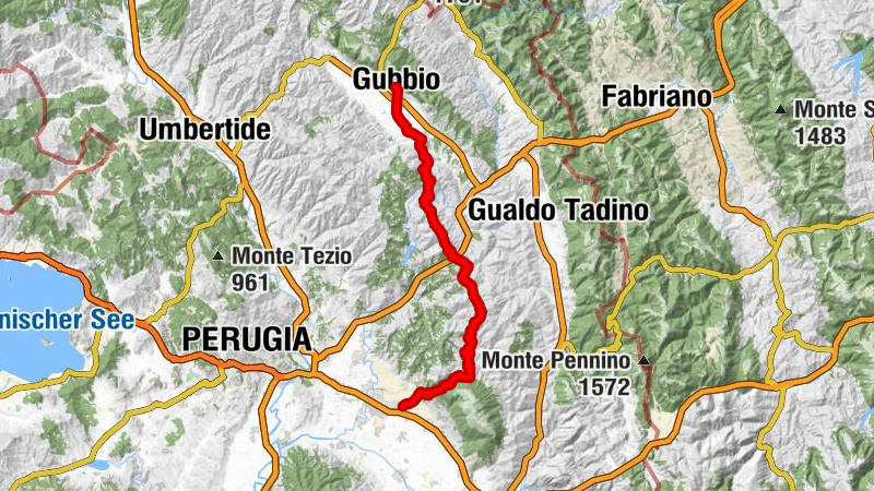 Gubbio - Sant'Egidio - Santuario della Madonna dell'Olmo - Assisi