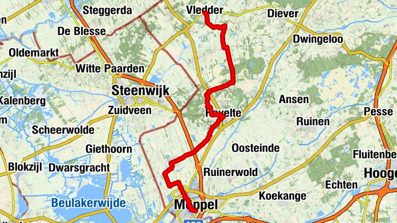Meppel - Ger. Kerk - Hervormde Kerk - Vledder